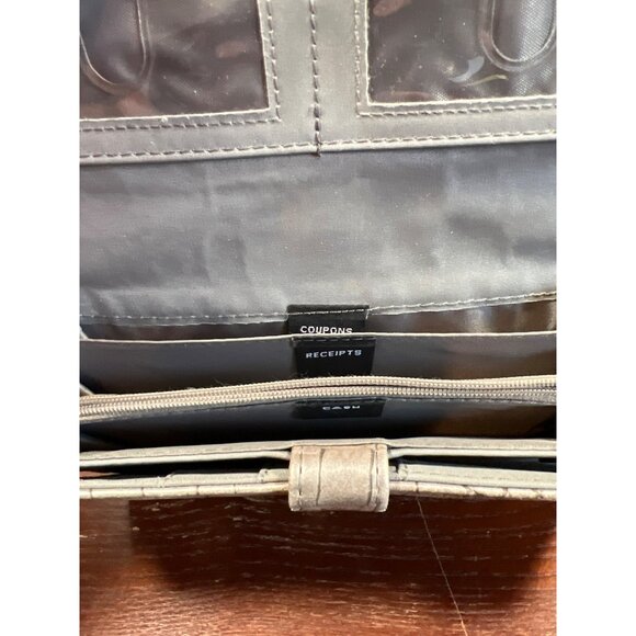 Vintage Coach Crocodile Embossed Leather Satchel & Wallet A4 - Picture 6 of 6